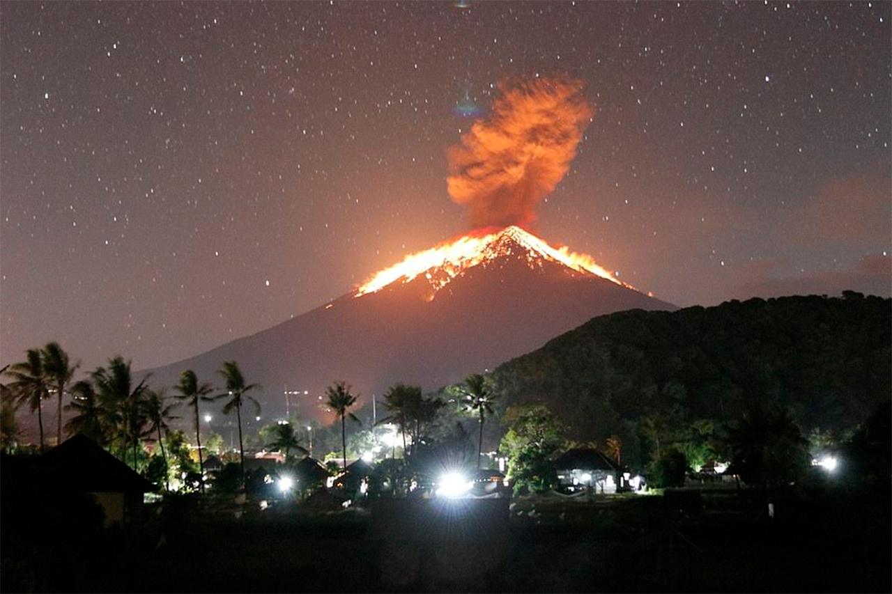 巴厘岛火山喷发最新动态，影响及应对策略